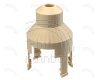 Macintosh CRT Neck Protective Cap (128K/512K/Plus/SE)