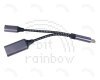 OTG Splitter Cable, USB-C male to USB-C Female & USB-A Female