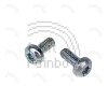 PowerBook G3 Screws, Display Silver T8 7.6mm x 2 (WS 12.1/13.3)