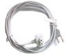Mains Lead for Apple Laptop Power Supply, 2-pin - US